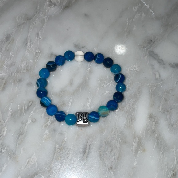 Buena vida pack of 3 blue mixed bracelets - Picture 3 of 5